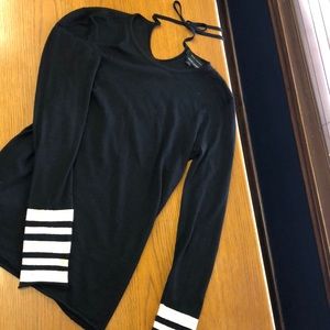 Marc Jacobs black tie back sweater *like NEW*